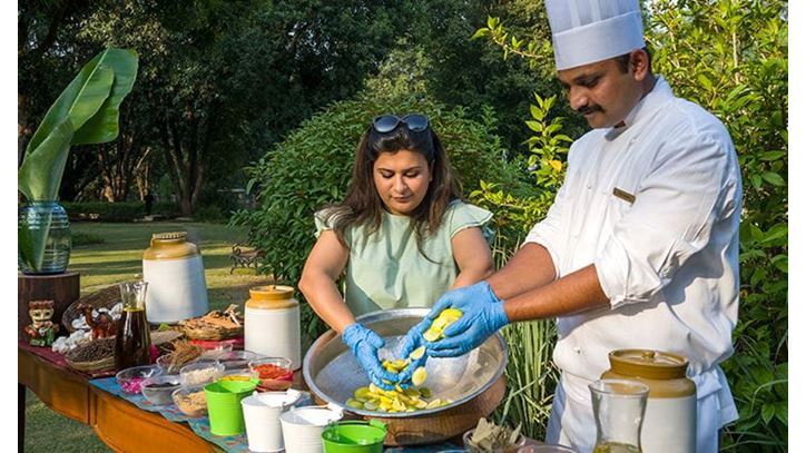 Pickles and more Experience at The Oberoi Vanyavilas Ranthambhore
