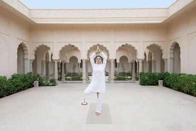 Yoga is an integral part of various programmes at The Oberoi Spa