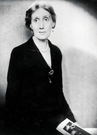 Modernist author Virginia Woolf