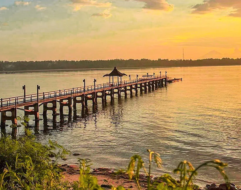 Coastal view from luxury villa at The Oberoi Lombok