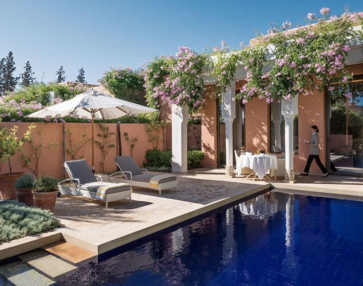 Luxury family villa offer at The Oberoi Marrakech, 5 Star Hotel in Marrakech
