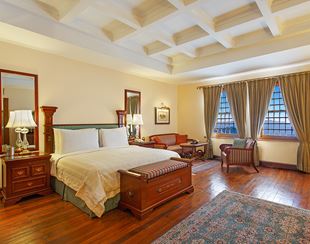 Luxurious room in a five-star hotel, The Oberoi Cecil, Shimla