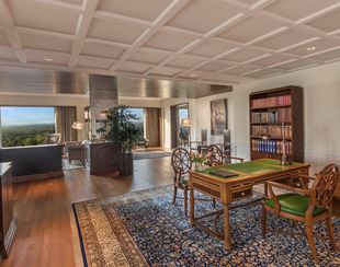 Kohinoor suite interior at The Oberoi New Delhi, 5 star hotel.