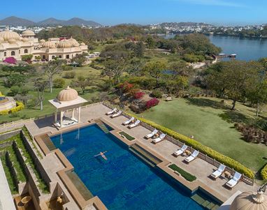 Exotic Vacation offer at The Oberoi Udaivilas, Udaipur, promising indulgent experiences at a luxury resort in Udaipur.