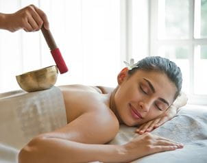 Sensorial treatment space at The Oberoi Udaivilas, Udaipur, for immersive wellness at a luxury resort in Udaipur.