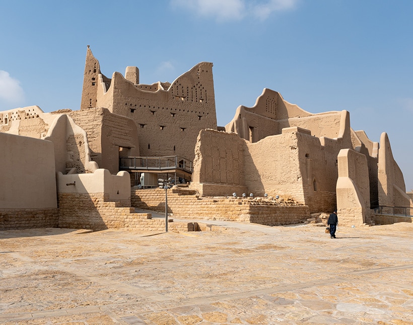 At-Turaif heritage site with historic architecture near Wadi Safar