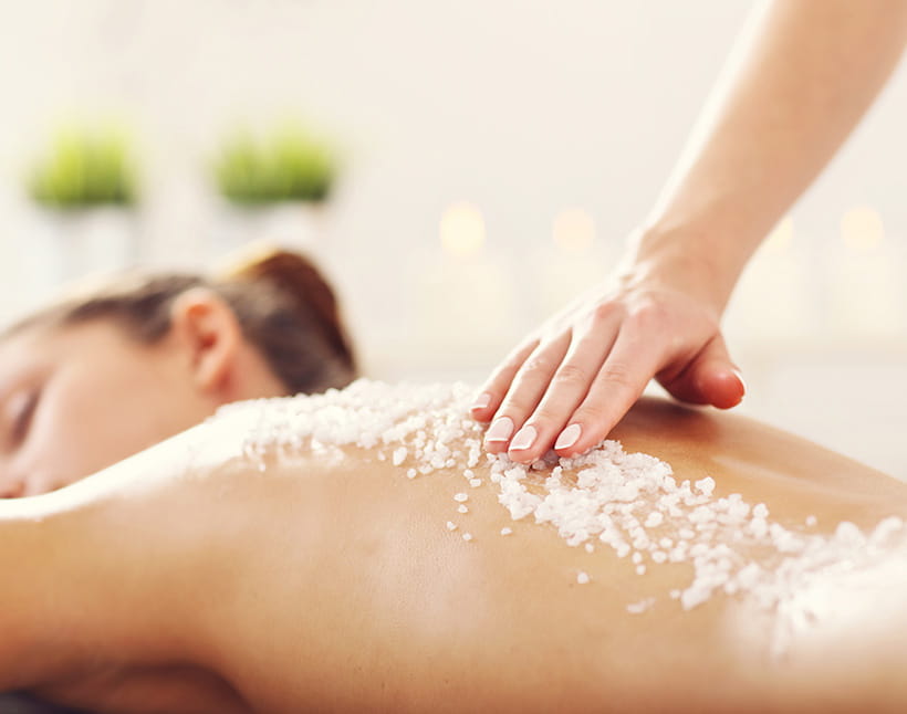 Body scrub wellness service onboard luxury Nile cruise Zahra