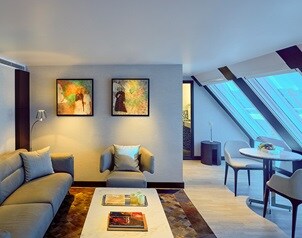 Spacious two-bedroom suite onboard Oberoi Zahra Nile Cruise