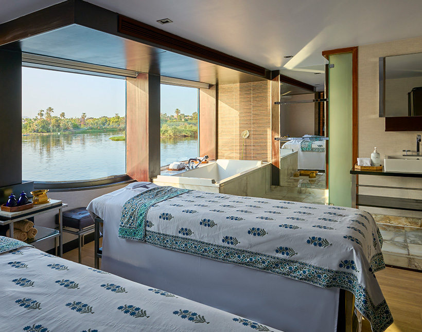 Global wellness aboard The Oberoi Zahra Nile Cruise