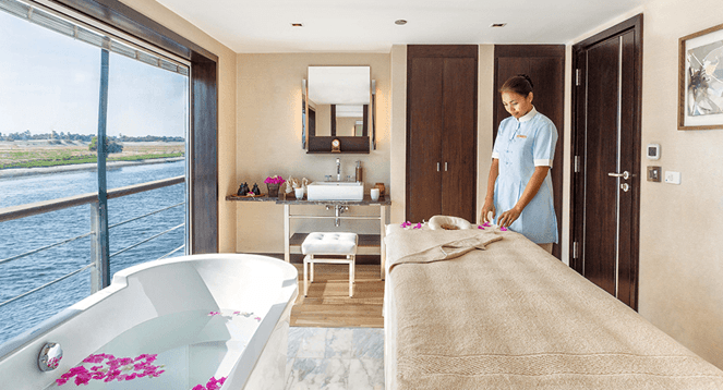 Oberoi Spa at The Oberoi Philae Luxury Nile Cruiser