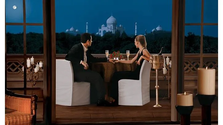 Private Balcony Dining Experience at The 5 Star Resort in Agra, The Oberoi Amarvilas