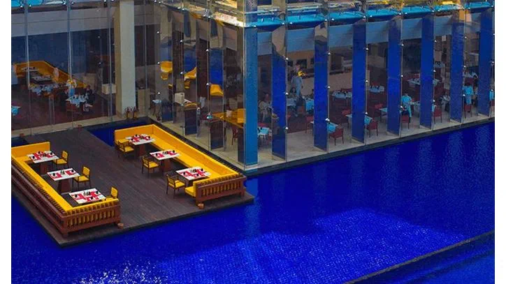 Dine on the Deck Experience at 5 Star Hotel The Oberoi Gurgaon