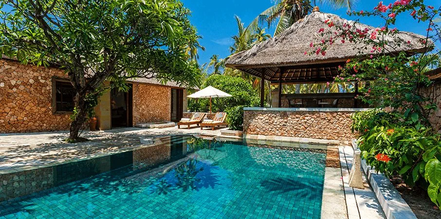 The Oberoi Lombok  Luxury Villa Garden view with Pool