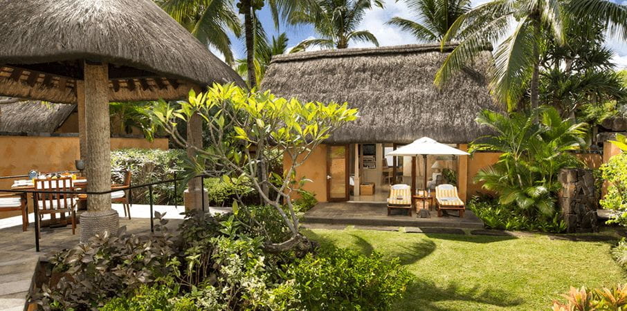 Luxury Villas with Garden at The Oberoi Beach Resort Mauritius