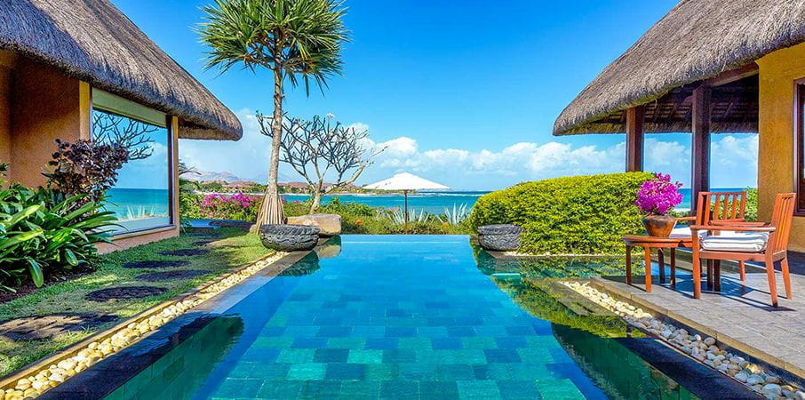 Royal Villa with Private Pool at The Oberoi Beach Resort Mauritius
