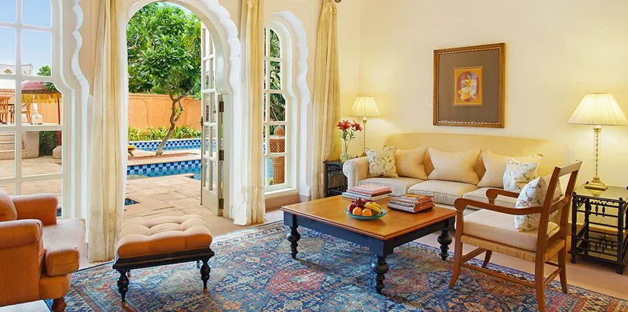 Luxury Villa with Private Pool, The Oberoi Rajvilas Jaipur
