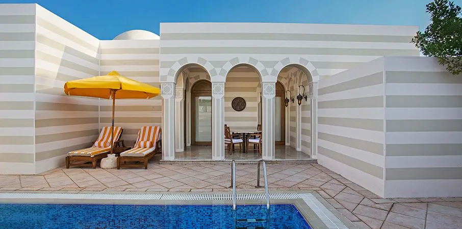 Grand Suites with Private Pool in The Oberoi Beach Resort Sahl Hasheesh