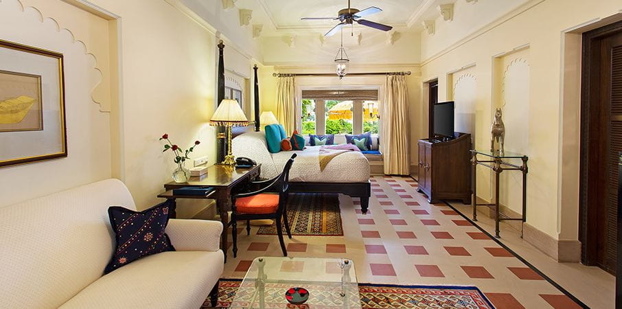 Premier Room With Semi Private Pool at The Oberoi Udaivilas Udaipur