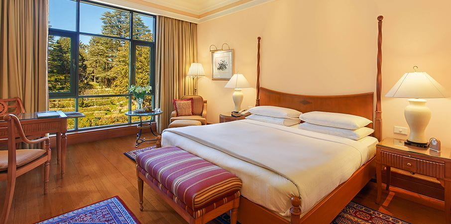 Deluxe Garden View Rooms, The Oberoi Wildflower Hall Shimla