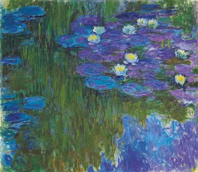 laude Monet Nymphe en fleur