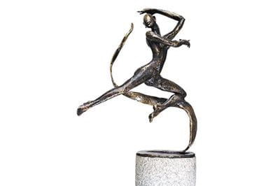 Bronze on Granite sculptures 