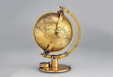 Universal Spherical Sun-Dial, Russia circa 1734-1735. Courtesy Hermitage Museum
