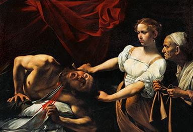 Judith and Holofernes, 1598/99