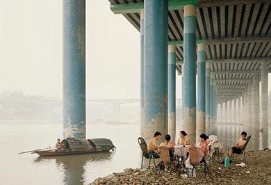Chongqing IV (Sunday Picnic), Chongqing Municipality, 2006. Courtesy of Flowers Gallery