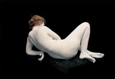 Audrey with toes and wrist bent, 2011