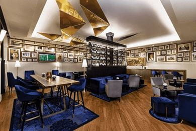 The interiors of ThreeSixtyThreeº and The Bar at The Oberoi Grand, Kolkata, are marked by a confluence of the hotel’s rich past and its progressive present