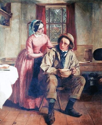 Portrait of Charles Dickens (Portsmouth, 1812 - Gadshill, 1870), English writer and journalist, in the role of Sir Charles Coldstream. Oil on canvas by Augustus Leopold Egg (1816-1863)