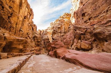 A view of Petra