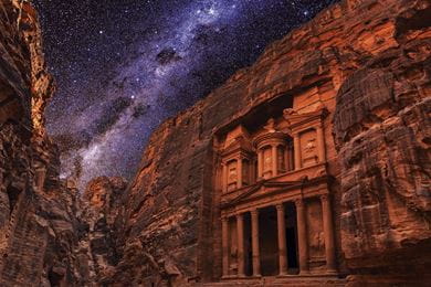 Al Khazna or the Treasury at Petra