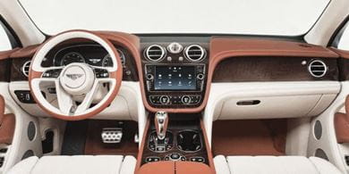 The Bentley Bentayga reflects the opulence of British automobile engineering.