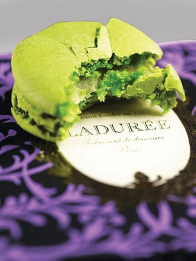 A macaroon at Ladurée