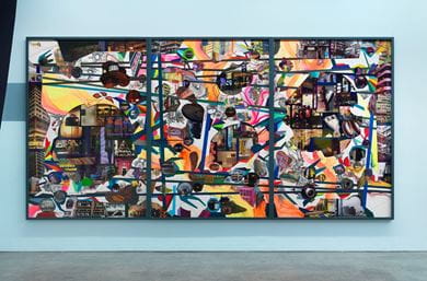 An untitled artwork by American artist George Condo