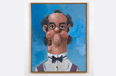 One of the artworks displayed at the Art Basel Hong Kong 2018