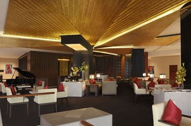 A view of the Presidential Suite at The Oberoi, Dubai   