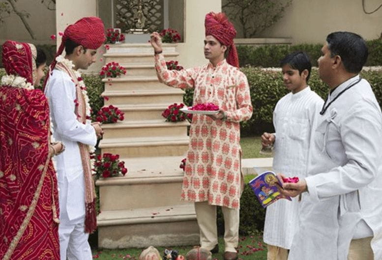 Renewal of Vows Ceremony at The Oberoi Amarvilas Agra