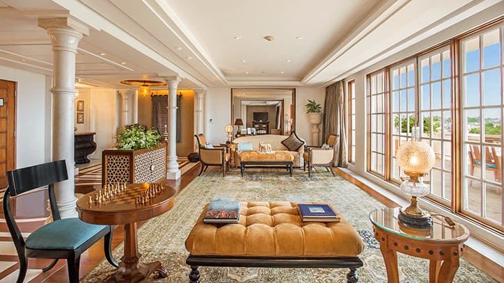 Kohinoor Suite at 5 Star Luxury Resort in Agra, The Oberoi Amarvilas