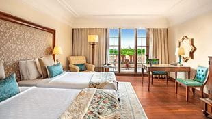 Premier Room with Balcony at 5 Star Resort in Agra, The Oberoi Amarvilas