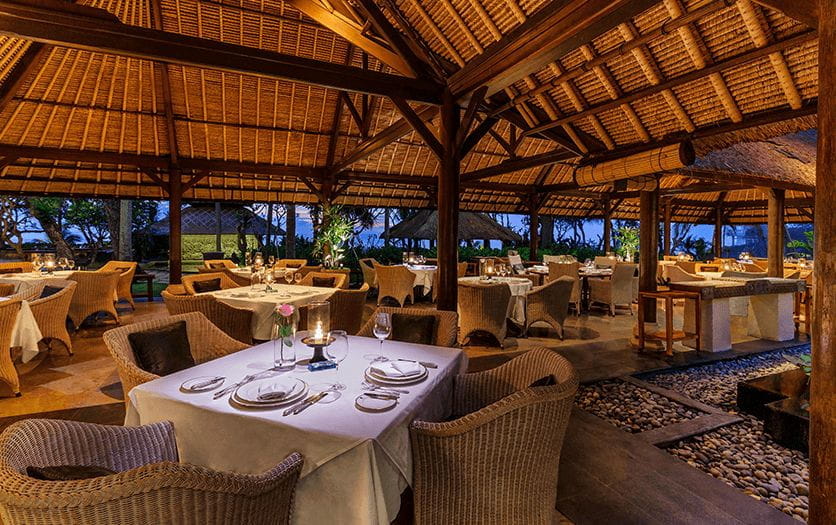 Kura Kura Restaurant at The Oberoi Beach Resort Bali