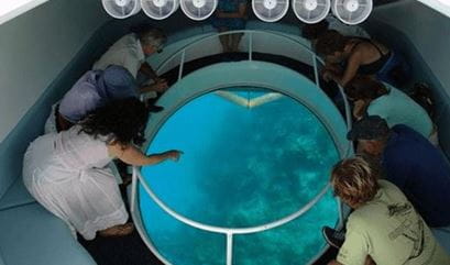 Glass Bottom Boat Ride Experience in Bali