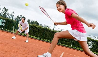 Tennis Lesson at The Oberoi Beach Resort Bali