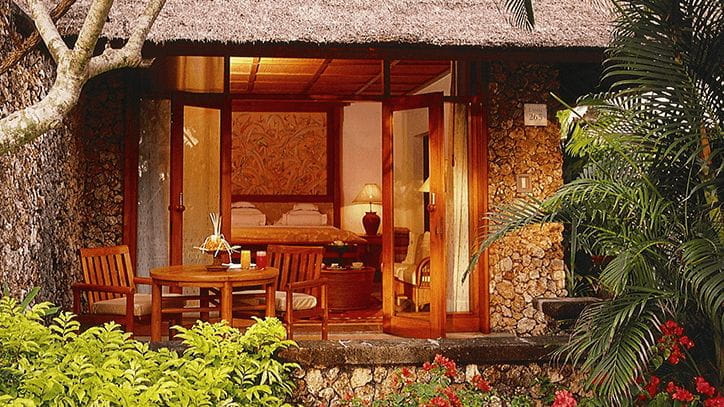 Luxury Lanai Ocean View Room with Terrace at 5 Star Beach Resort The Oberoi Bali