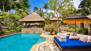 Luxury Villas with Garden View at 5 Star Resort The Oberoi Beach Resort Bali