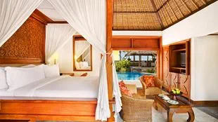 Luxury Ocean View Villa with Private Pool at 5 Star Beach Resort The Oberoi Bali