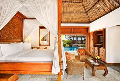 Royal Ocean View Villa with Private Pool at Best 5 Star Hotel The Oberoi Beach Bali 