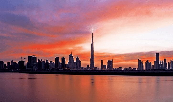 Burj Khalifa in Dubai