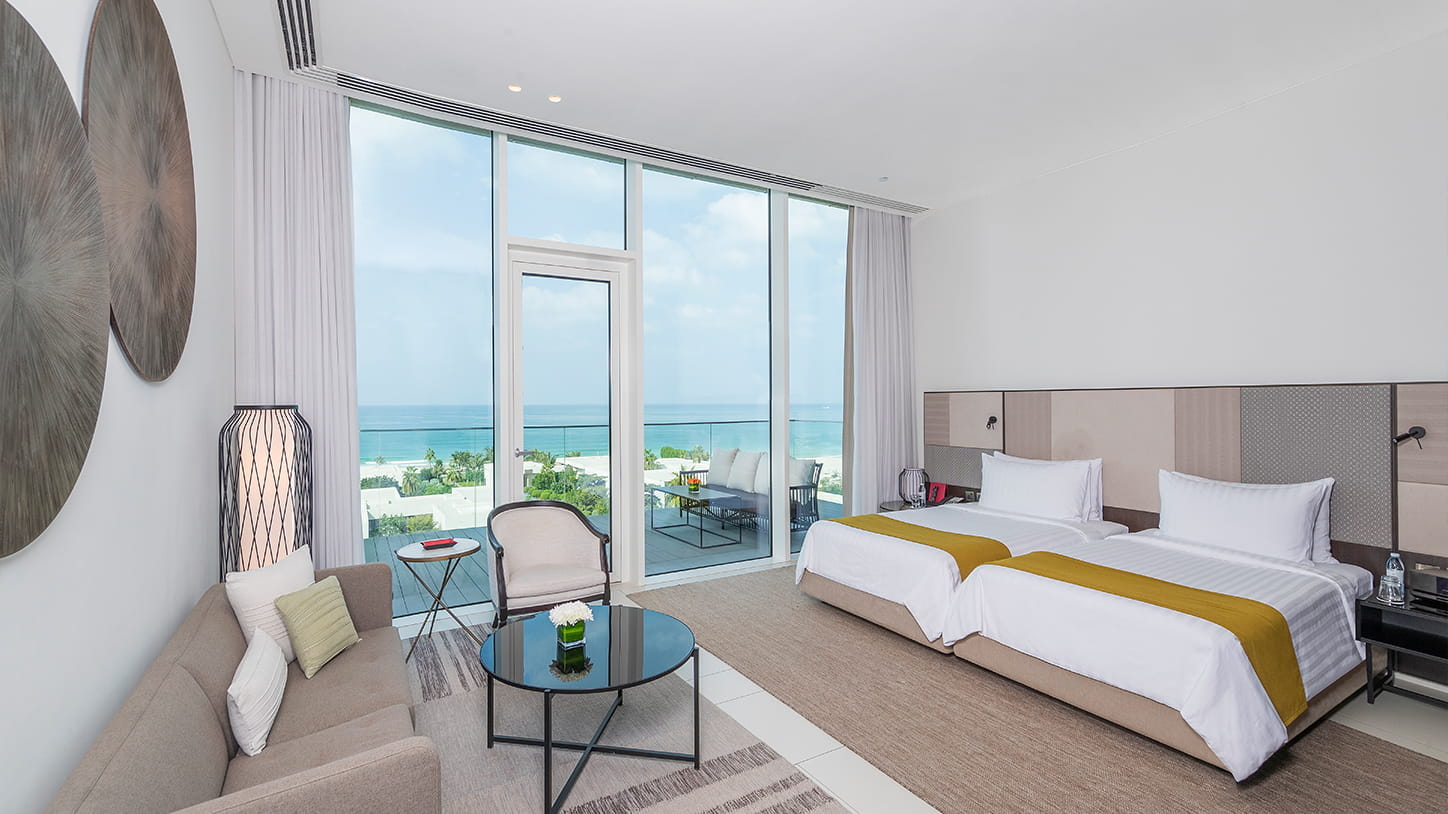 Kohinoor Suites with Private Terrace 5 Star Luxury Resort, The Oberoi Beach Resort Al Zorah